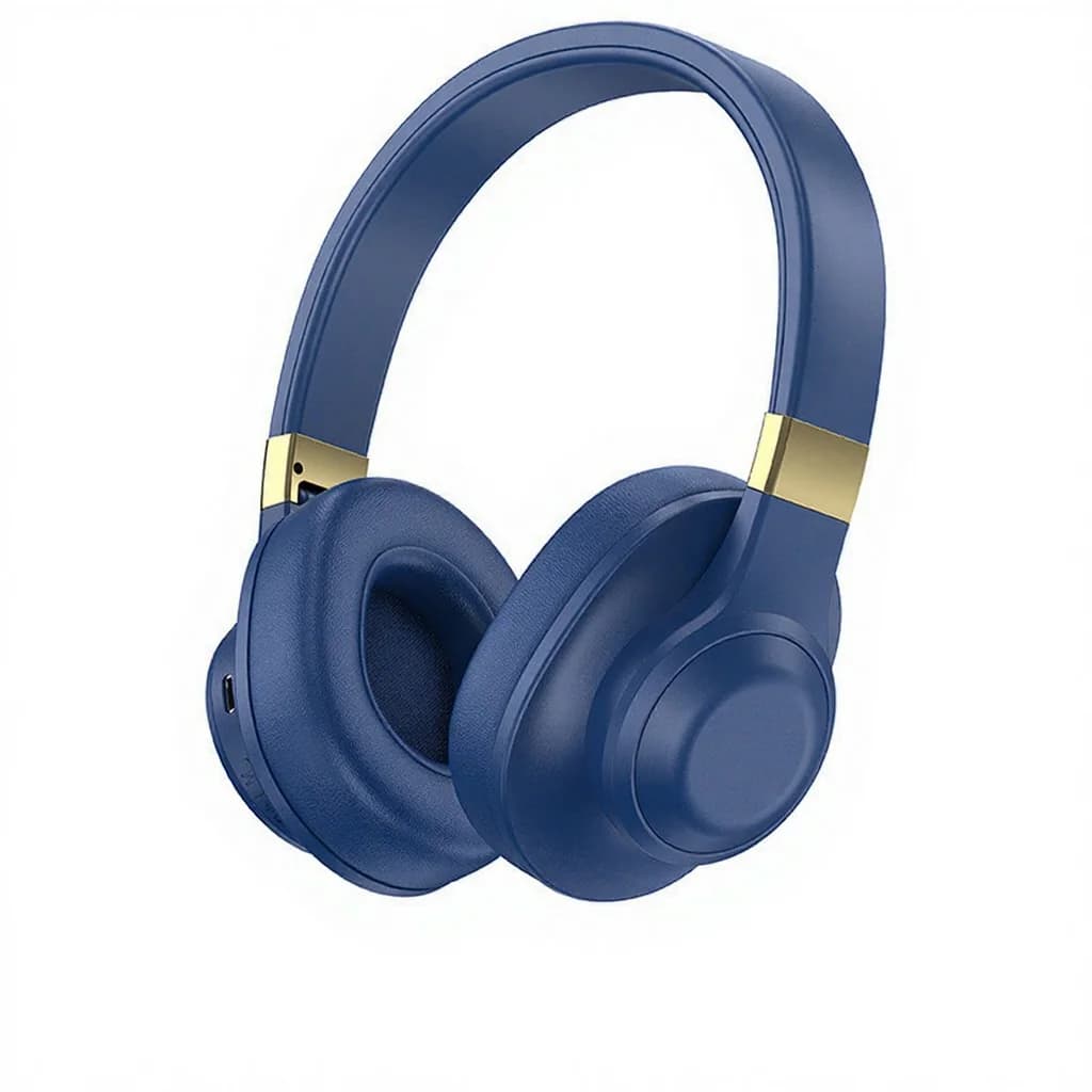 Over-ear draadloze Bluetooth-hoofdtelefoon met diepe bas en lange batterijduur