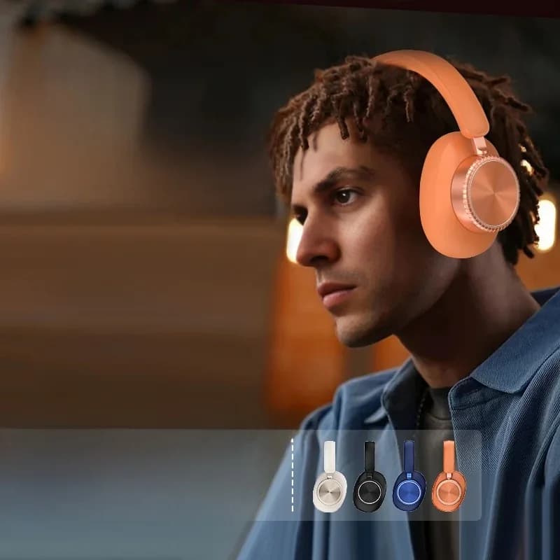 Draadloze Over-Ear Hoofdtelefoon met Actieve Noise Cancelling en 35U Batterij