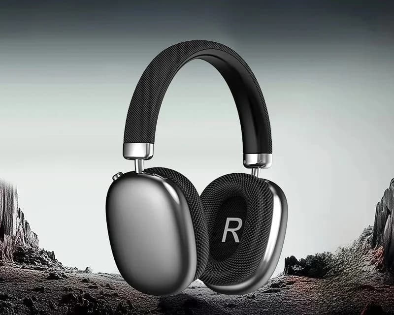 Over-Ear Bluetooth Koptelefoon met Draaiknop, FM Radio en Lange Batterijduur