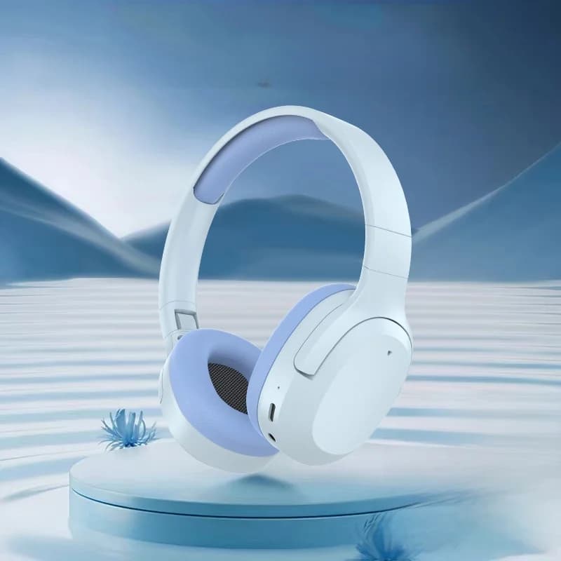 Over-ear Bluetooth-hoofdtelefoon met bas, AUX en TF-kaartondersteuning