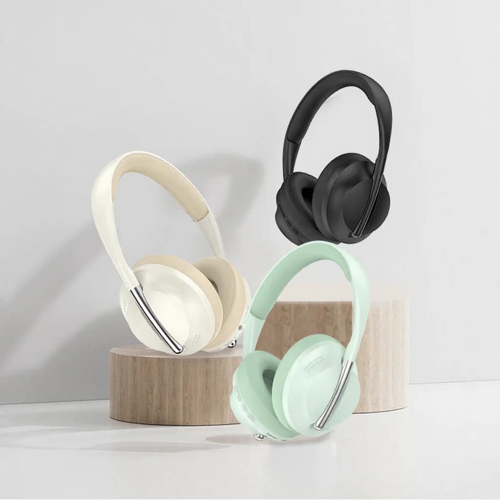 Over-ear draadloze hoofdtelefoon met TF-kaartsleuf en AUX-ingang