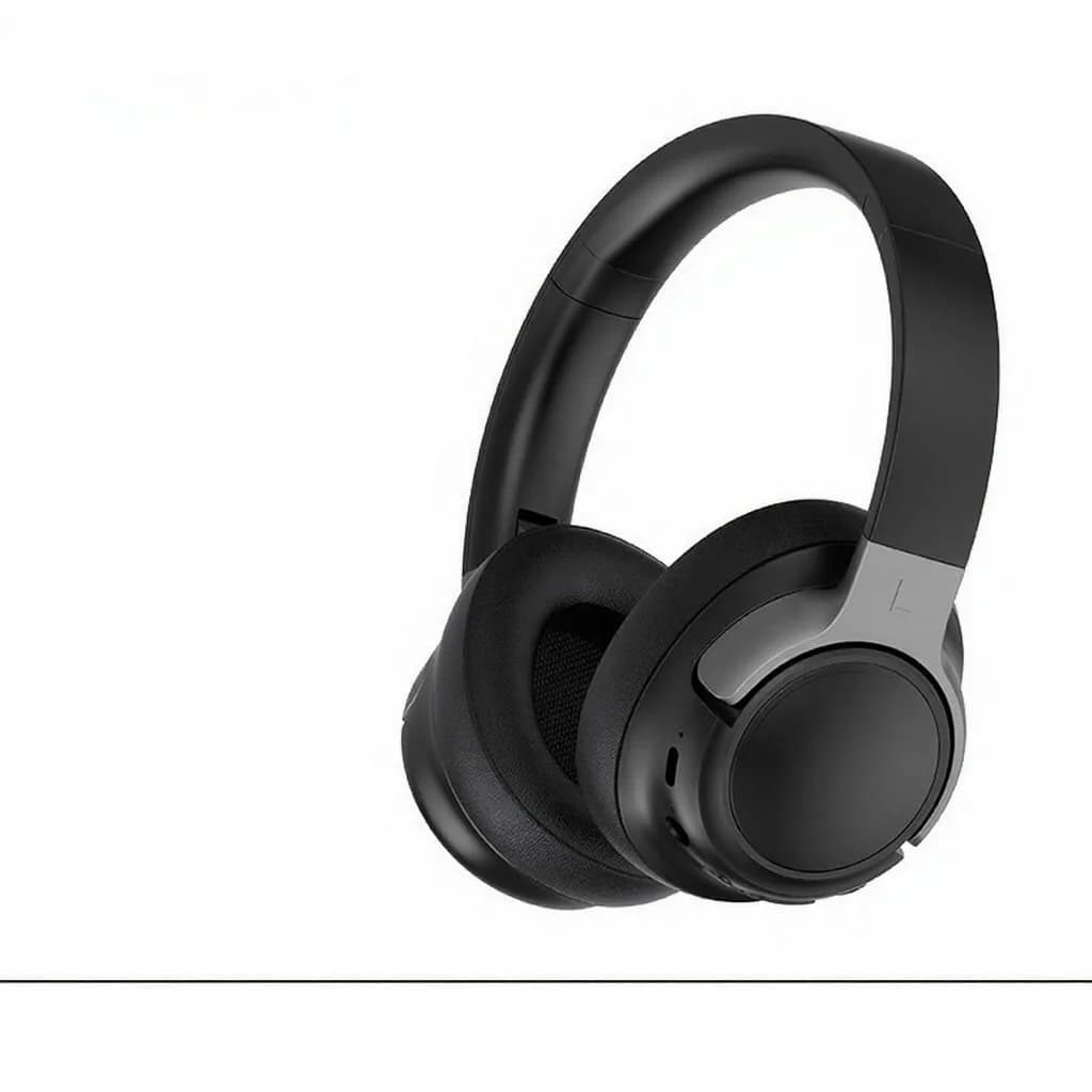 Over-ear draadloze hoofdtelefoon met actieve ruisonderdrukking en 35u batterij