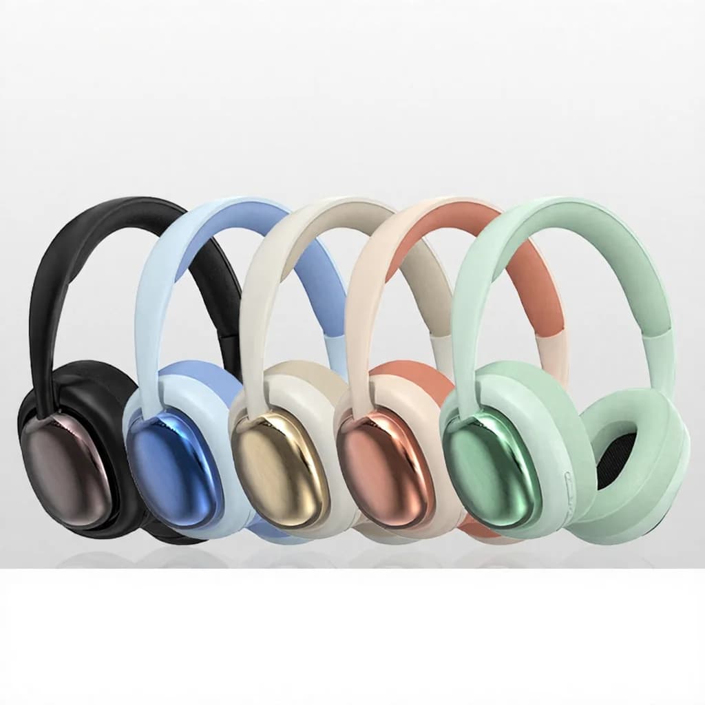 Draadloze over-ear hoofdtelefoon met Bluetooth 5.3 en lange batterijduur