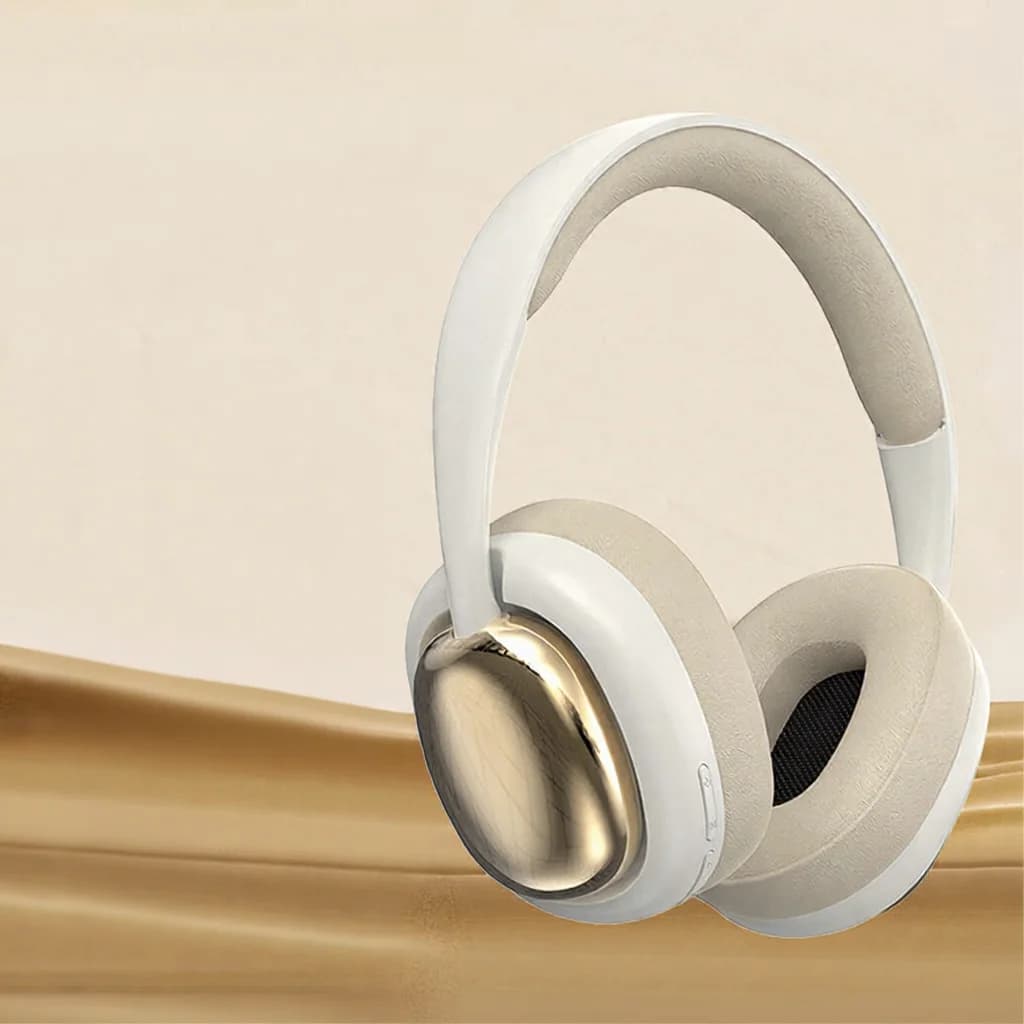 Draadloze Bluetooth-hoofdtelefoon met FM-radio en stereo