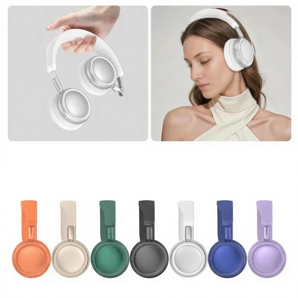 Draadloze over-ear koptelefoon met Active Noise Cancelling en 35u batterij