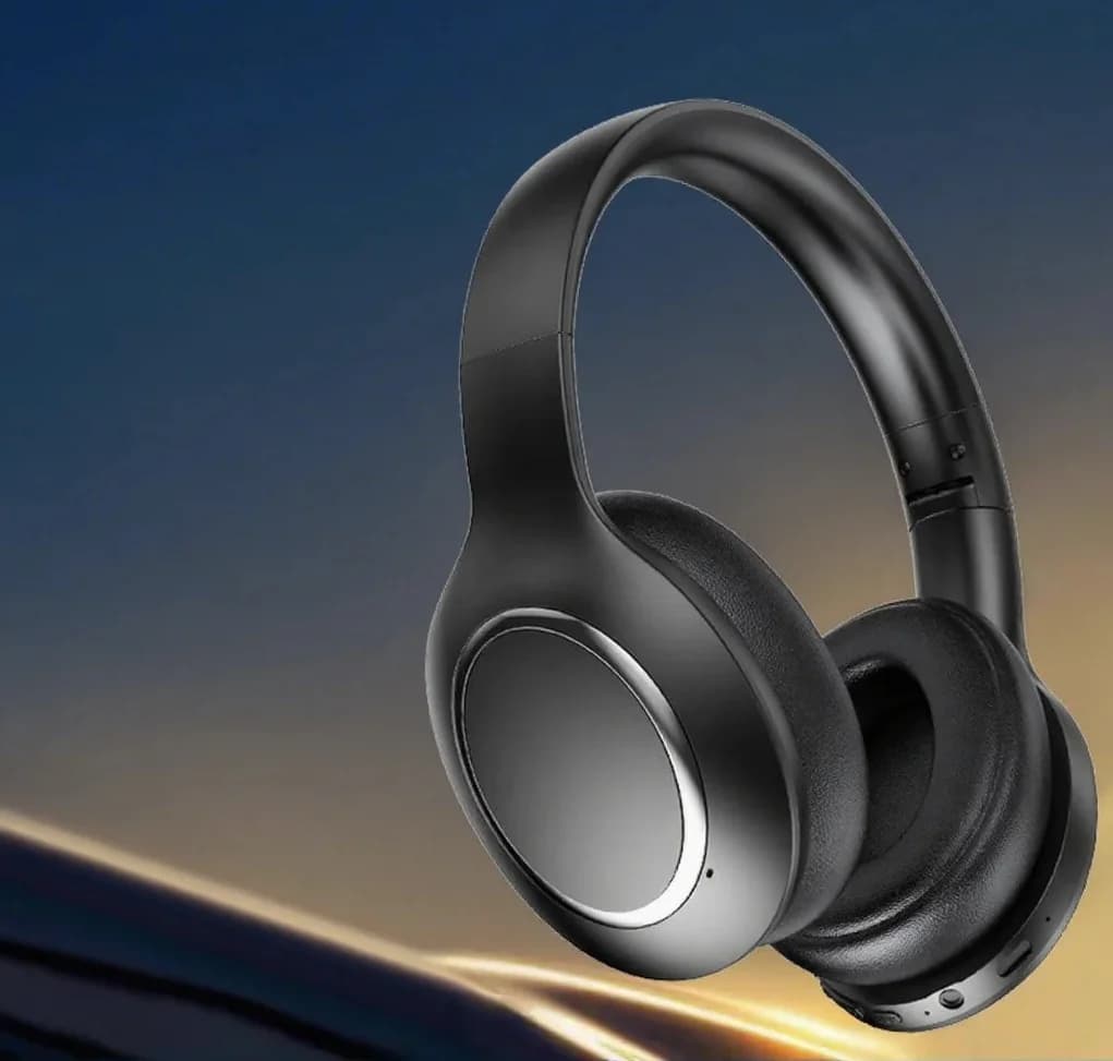 Over-Ear Bluetooth Koptelefoon met Actieve Ruisonderdrukking en Lange Batterijduur