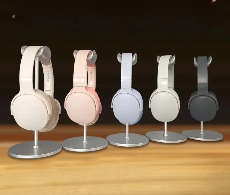 Over-ear draadloze Bluetooth-hoofdtelefoon met FM-radio en TF-kaartsleuf