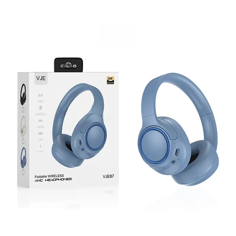 Draadloze over-ear hoofdtelefoon met ANC en lange batterijduur