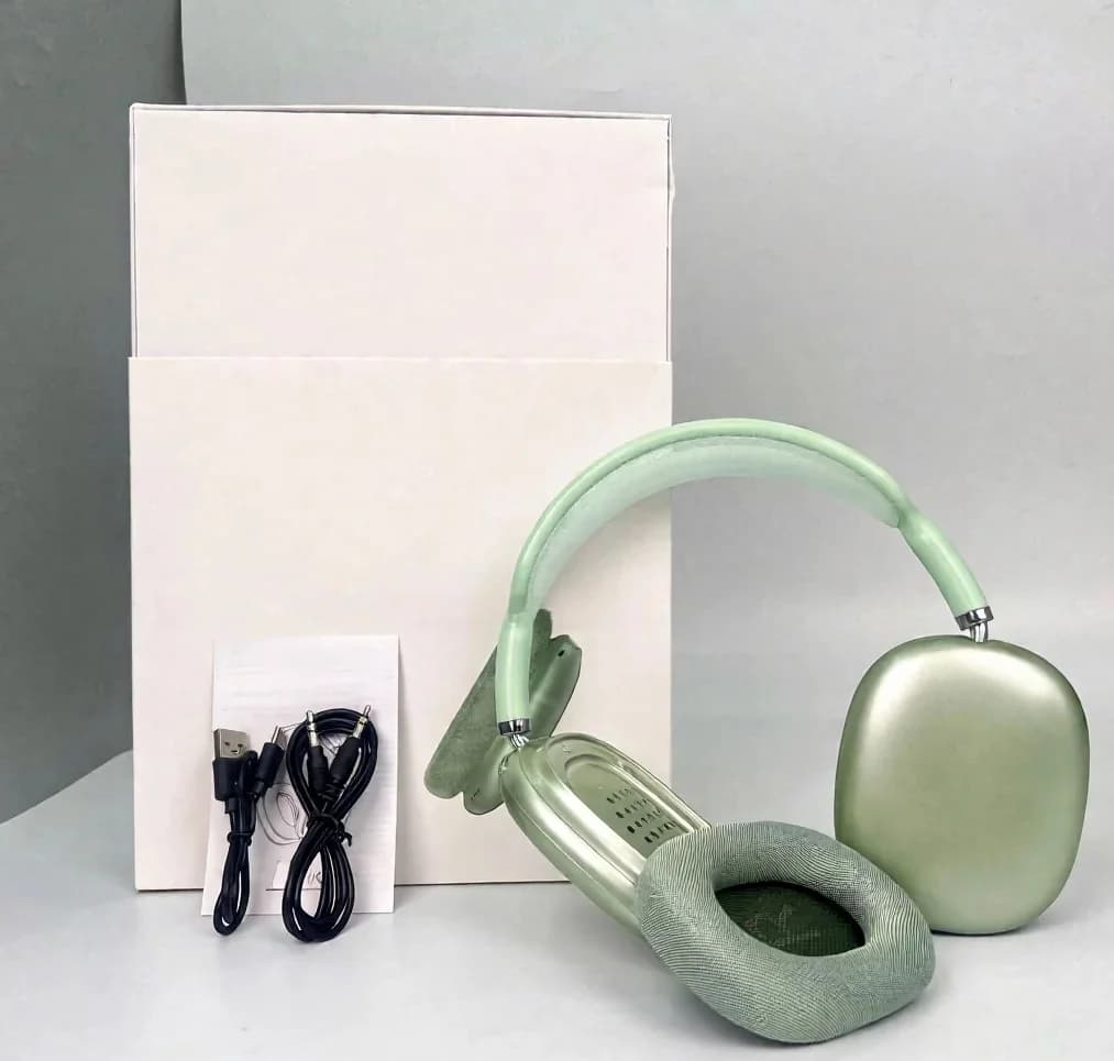 Draadloze over-ear hoofdtelefoon met magnetische oorkussens en mesh-hoofdband