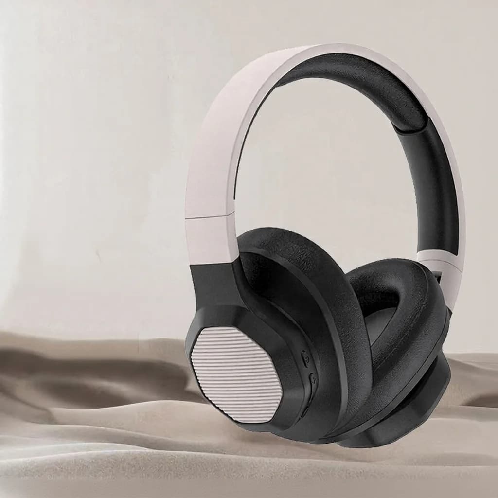 Over-ear Bluetooth-hoofdtelefoon met FM-radio en TF-kaartslot