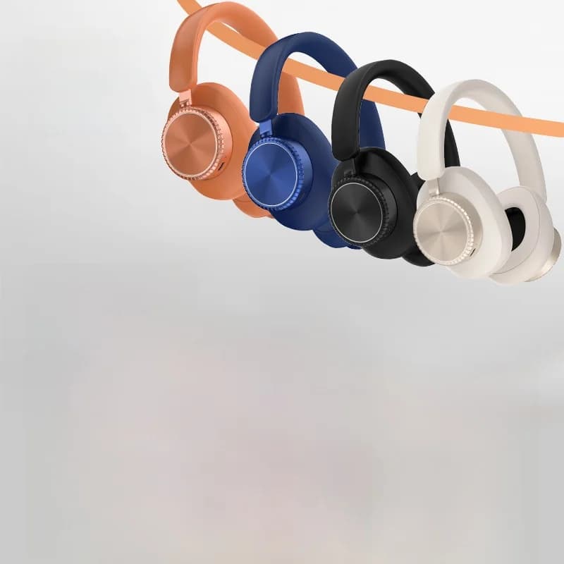 Draadloze over-ear koptelefoon met actieve ruisonderdrukking en 35 uur batterij