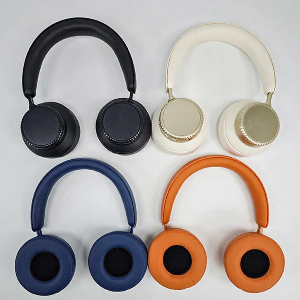 Actieve Noise Cancelling Bluetooth Hoofdtelefoon Draadloos Over-Ear met Hoes