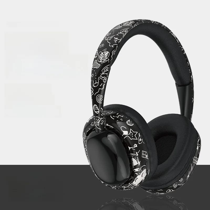 Over-ear Bluetooth koptelefoon met diepe bas en draadloze connectiviteit