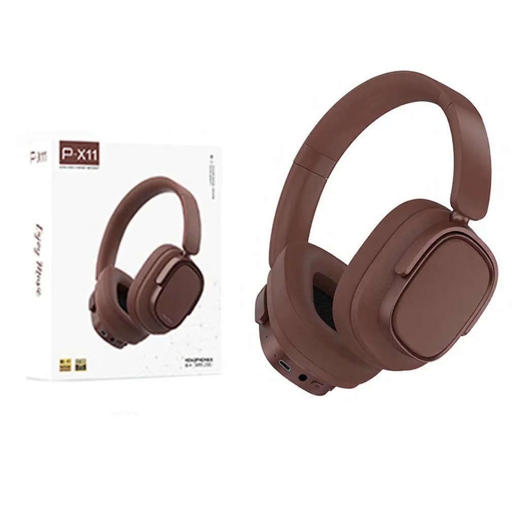 Over-ear draadloze koptelefoon met actieve ruisonderdrukking en 35u batterij