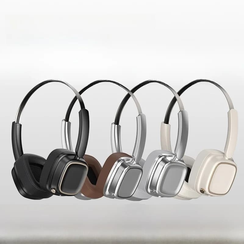 Retro Bluetooth Hoofdtelefoon Over-Ear Draadloos 5.4 Stereo Muziek Bellen