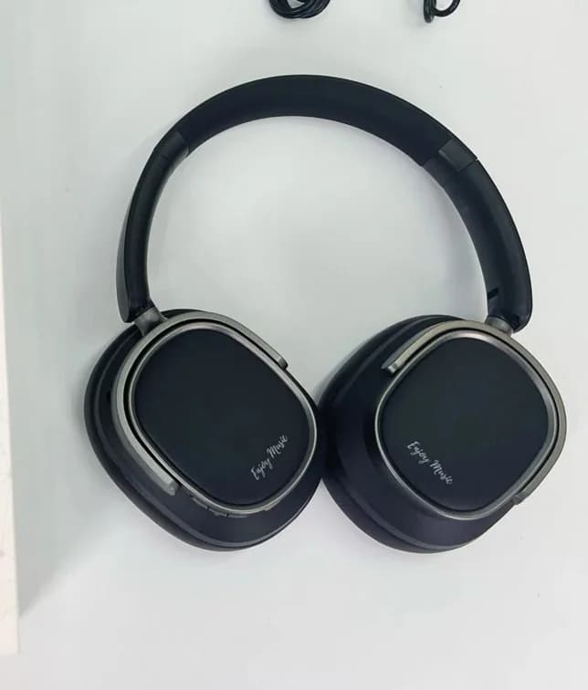 Retro Over-Ear Bluetooth Koptelefoon met Actieve Ruisonderdrukking