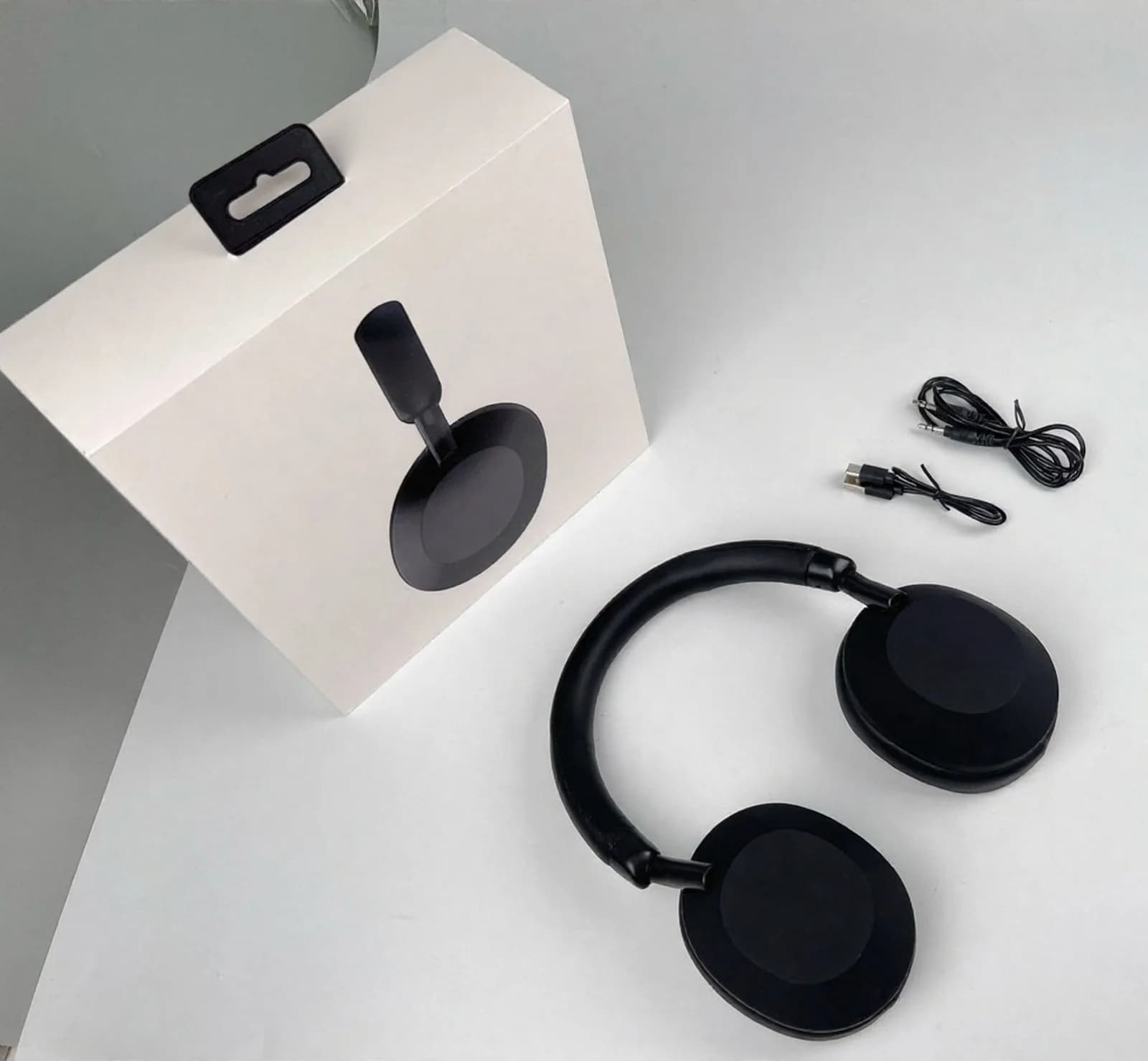 Actieve ruisonderdrukking draadloze Bluetooth-hoofdtelefoon over-ear stereo