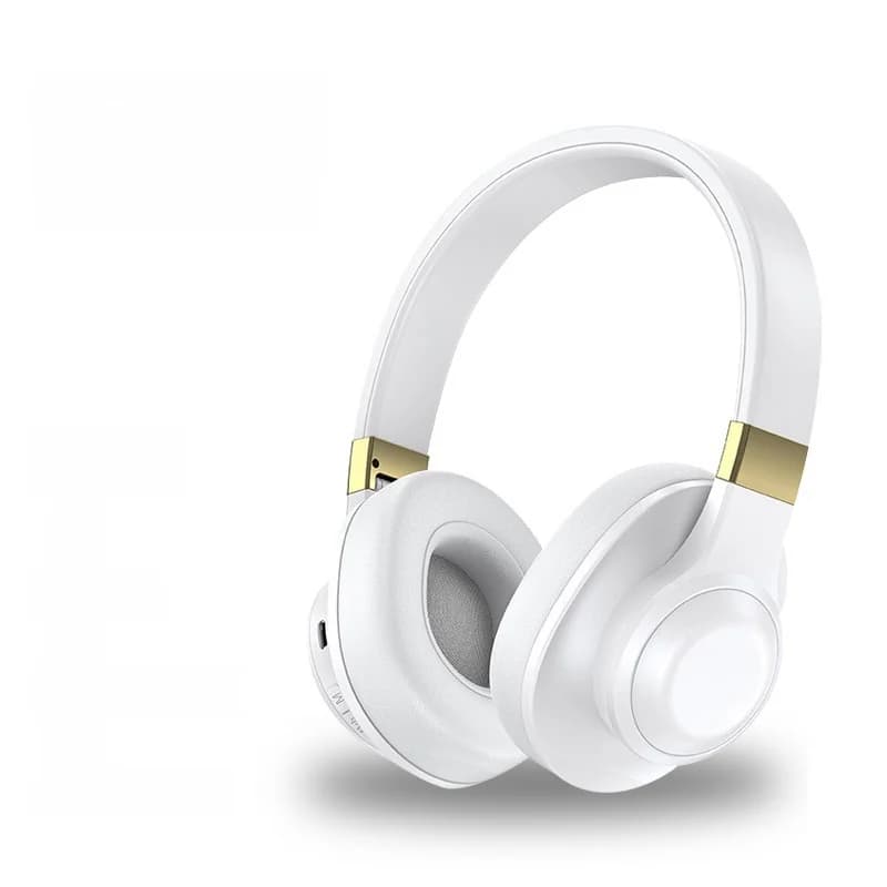 Over-ear draadloze Bluetooth-hoofdtelefoon met diepe bas en lange batterijduur