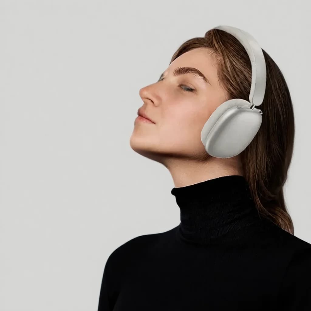 Over-ear draadloze hoofdtelefoon met Active Noise Cancelling en lange batterijduur