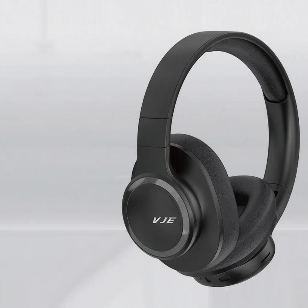 Draadloze over-ear hoofdtelefoon met lange batterijduur en Bluetooth 5.4