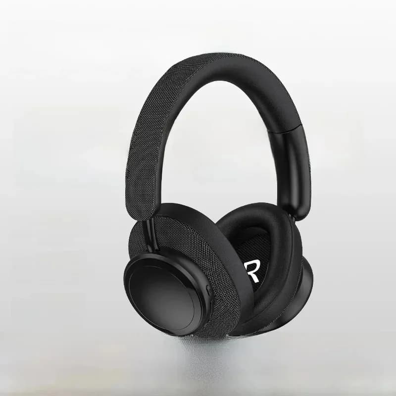 Draadloze over-ear koptelefoon met diepe bas en lange batterijduur