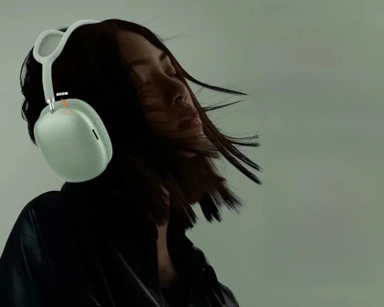 Bluetooth 5.4 over-ear koptelefoon met draaiknop en FM-radio