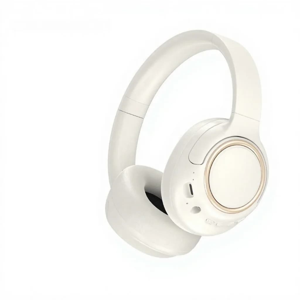 Actieve Noise Cancelling draadloze hoofdtelefoon met mic, 35u batterij