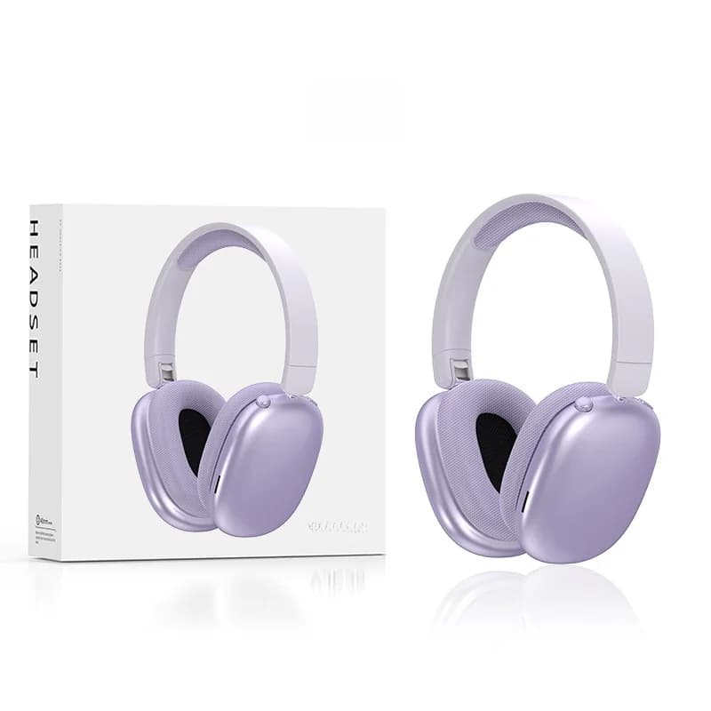 Draadloze Bluetooth over-ear koptelefoon met lange batterijduur