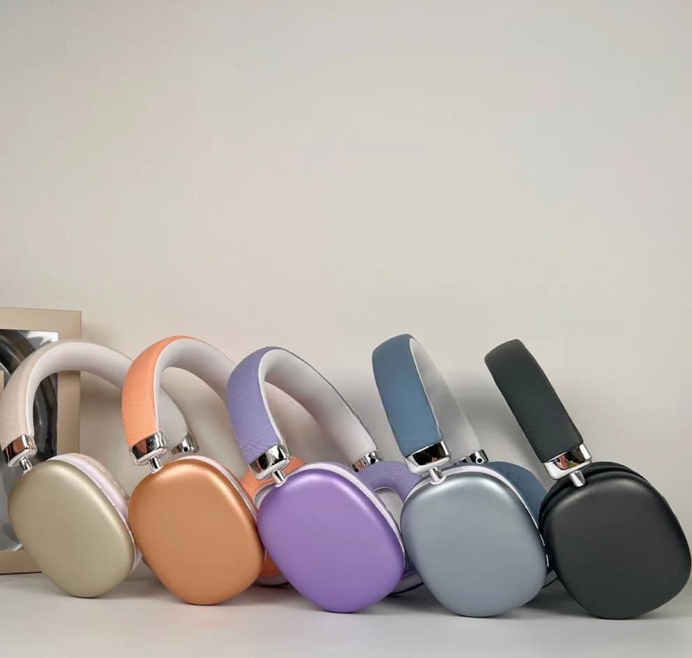 Draadloze over-ear koptelefoon met Bluetooth 5.4 en lange batterijduur