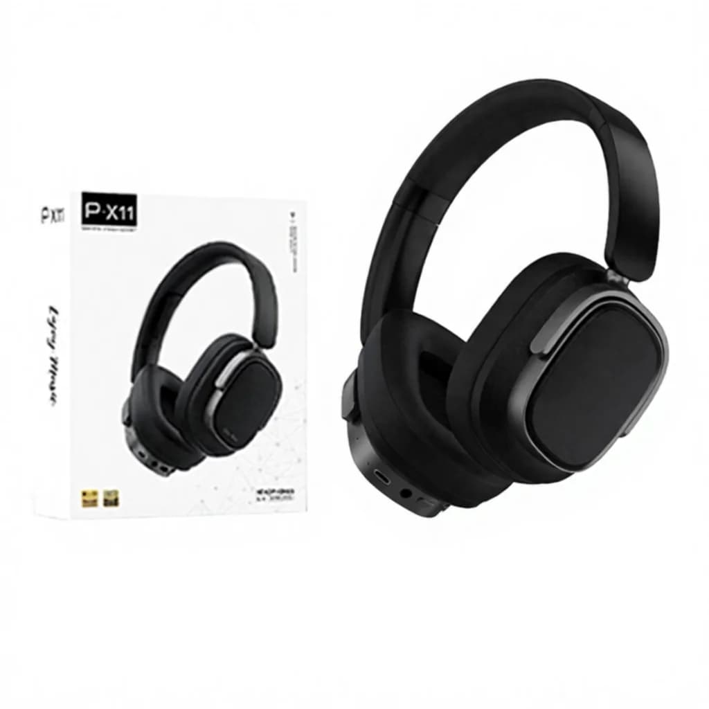 Over-ear draadloze koptelefoon met actieve ruisonderdrukking en 35u batterij