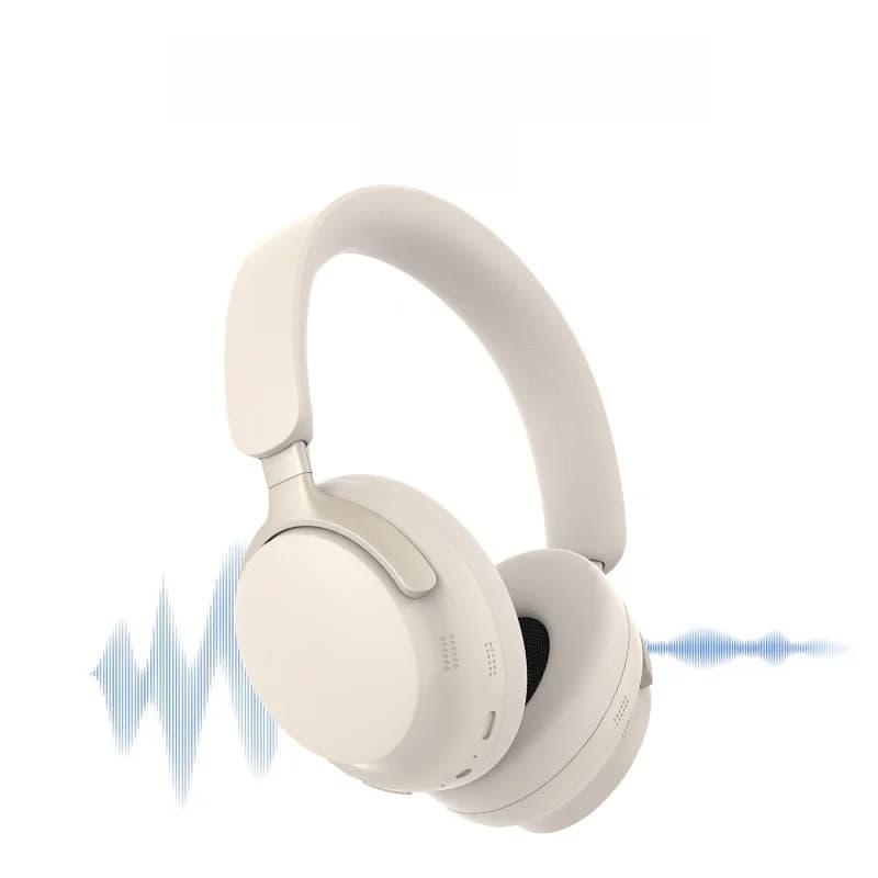 Draadloze over-ear Bluetooth koptelefoon met 3D stereogeluid en lange batterij