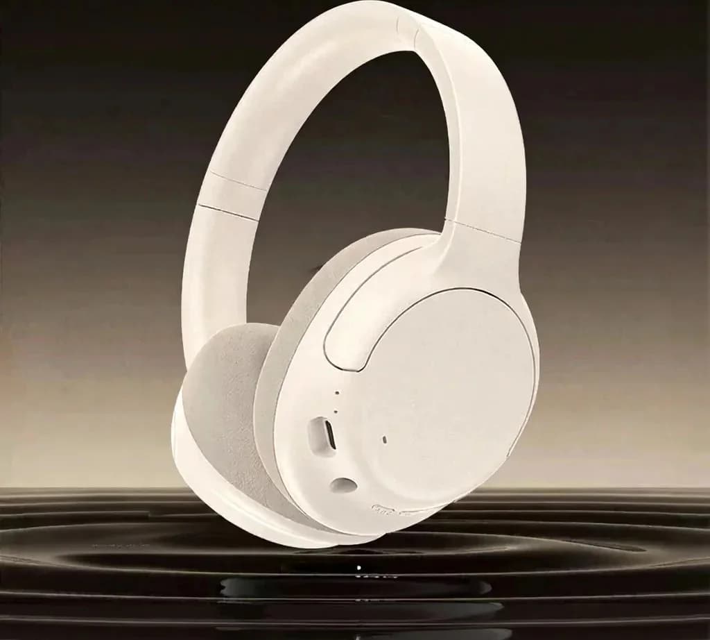 Actieve Noise Cancelling Draadloze Bluetooth Hoofdtelefoon Over-Ear Lange Batterijduur