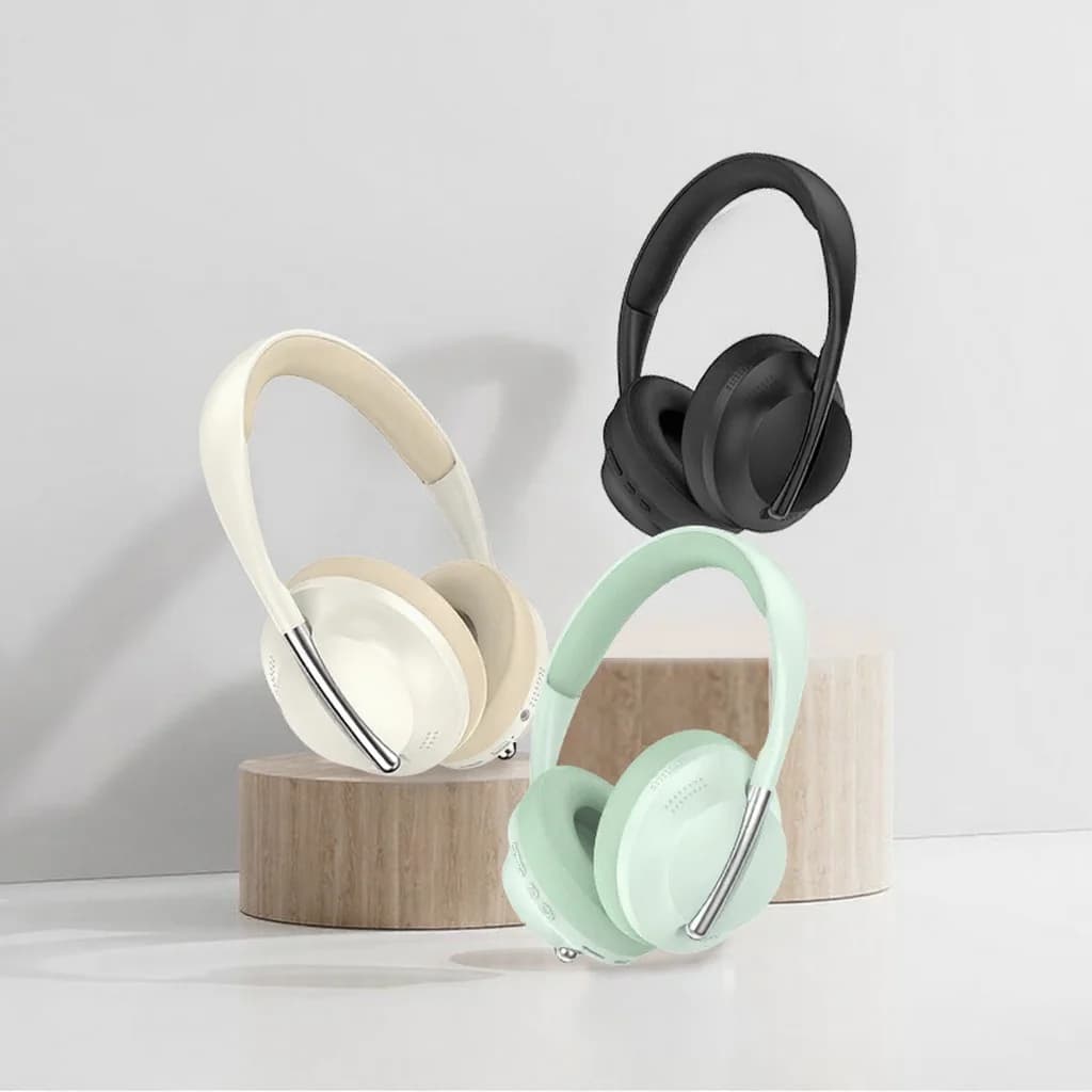 Over-ear draadloze koptelefoon met FM-radio en TF-kaartsleuf