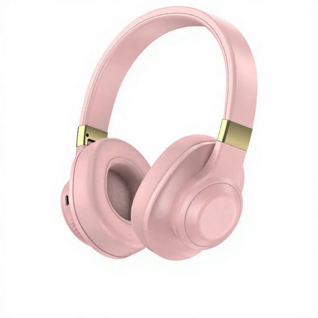 Over-ear draadloze Bluetooth-hoofdtelefoon met diepe bas en lange batterijduur