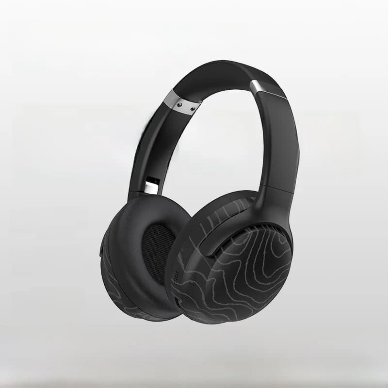 Draadloze over-ear Bluetooth-hoofdtelefoon met FM-radio en ruisonderdrukking