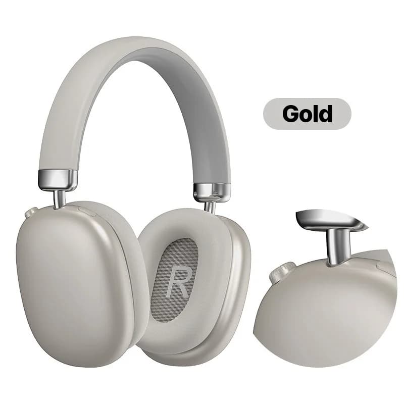 Draadloze over-ear hoofdtelefoon Bluetooth 5.4 lange batterijduur opvouwbaar