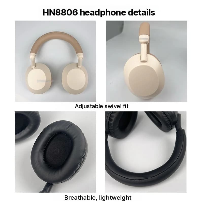 Draadloze Bluetooth Hoofdtelefoon met Diepe Bas en Microfoon