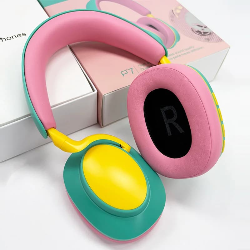 Draadloze over-ear Bluetooth koptelefoon met microfoon, FM-radio, Type-C