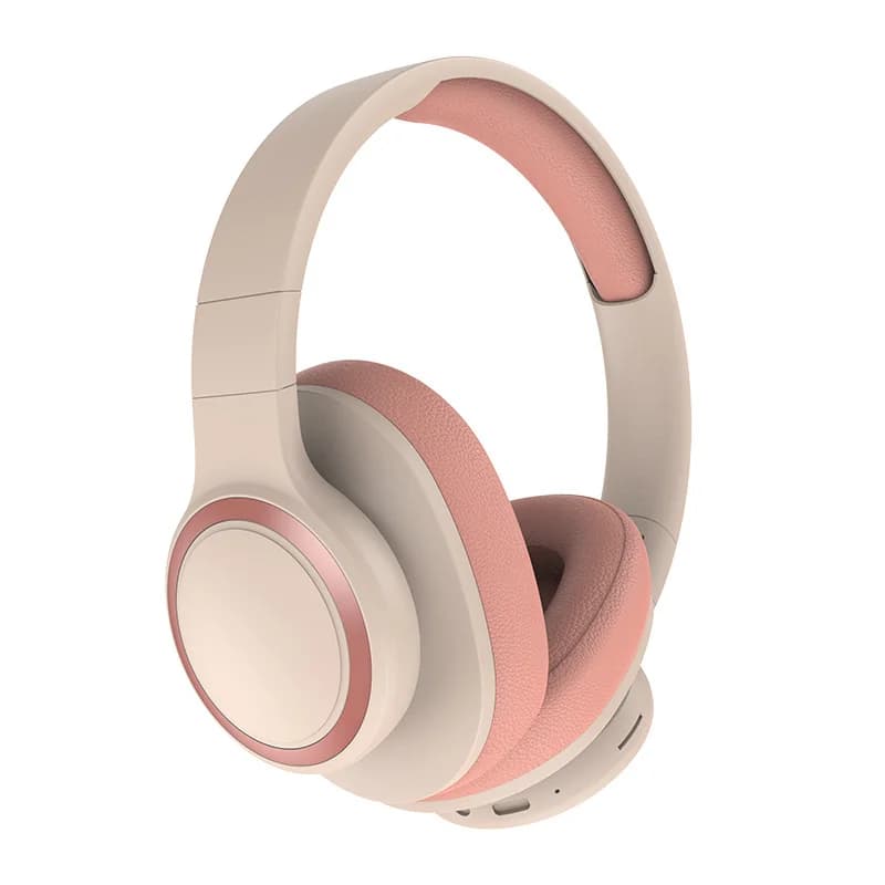 Draadloze Bluetooth over-ear hoofdtelefoon met FM-radio en TF-kaartslot