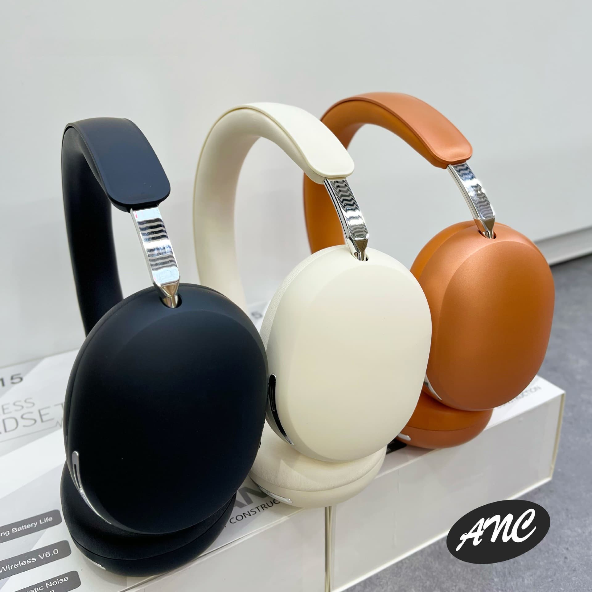 Over-ear draadloze koptelefoon met ANC, Type-C opladen
